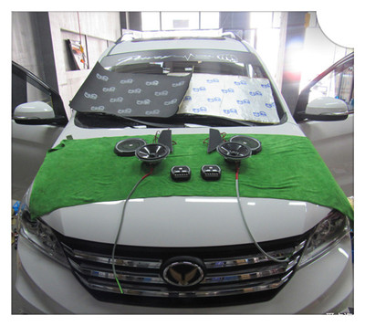 濰坊汽車音響升級體驗 為北汽幻速H3注入靈魂，JBL GTO-608C搭配兩門隔音實錄